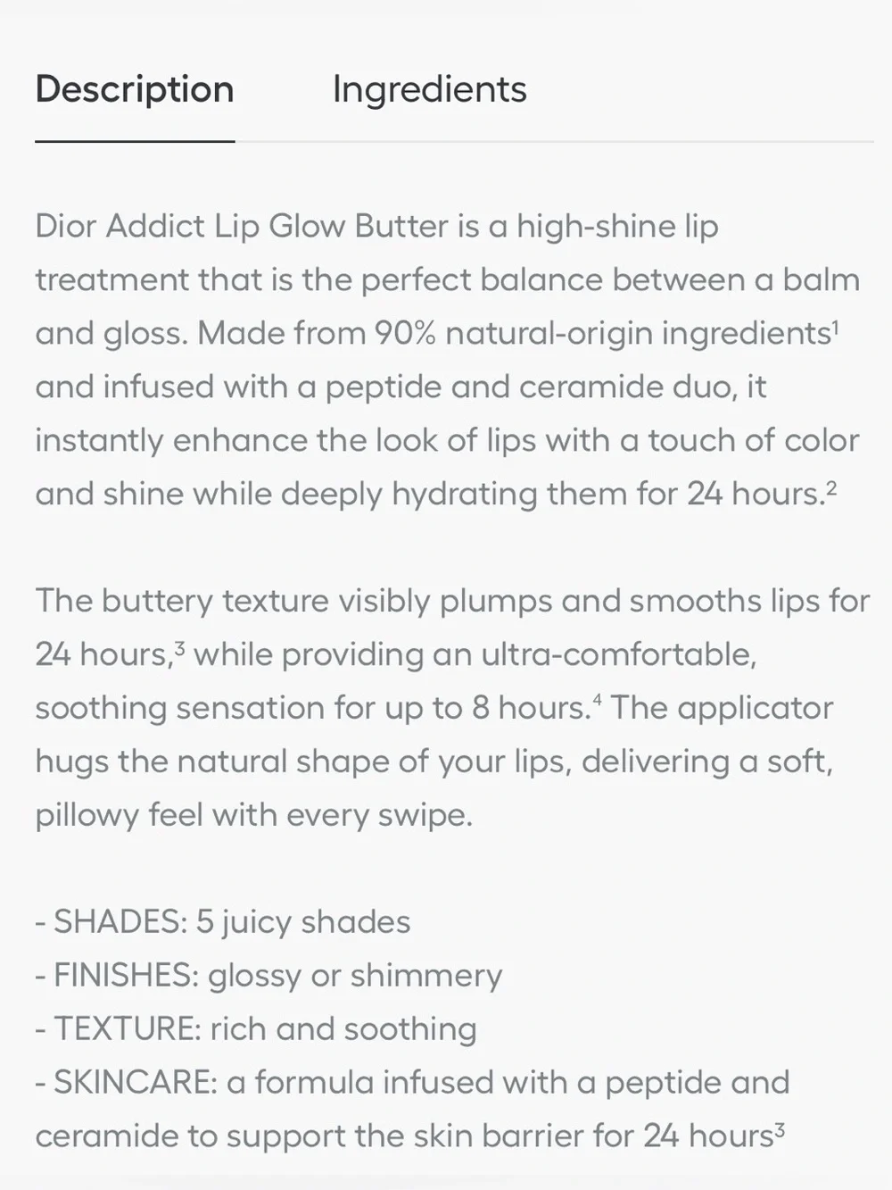 Dior Addict Lip Glow Butter 104 Black Cherry